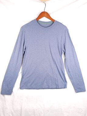 Lululemon Fundamental Long Sleeve Shirt Blue